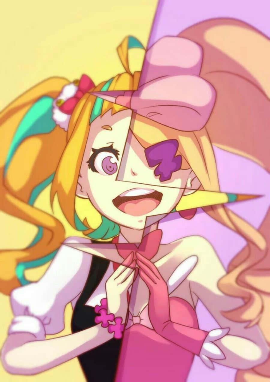 Nui Harime Smirking In Her Glamorous Outfit Wallpaper