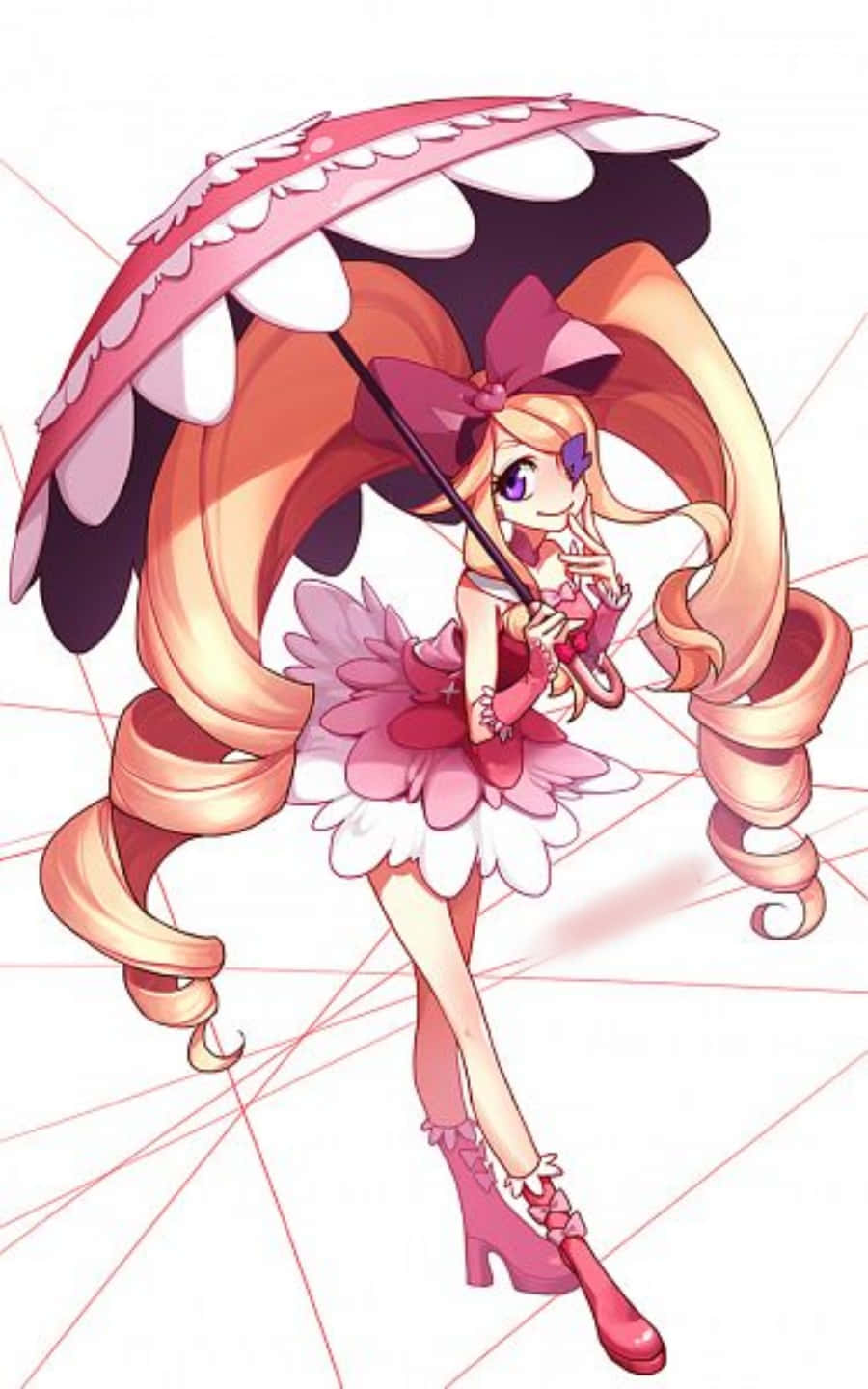 Nui Harime Striking A Pose In Her Signature Outfit Wallpaper