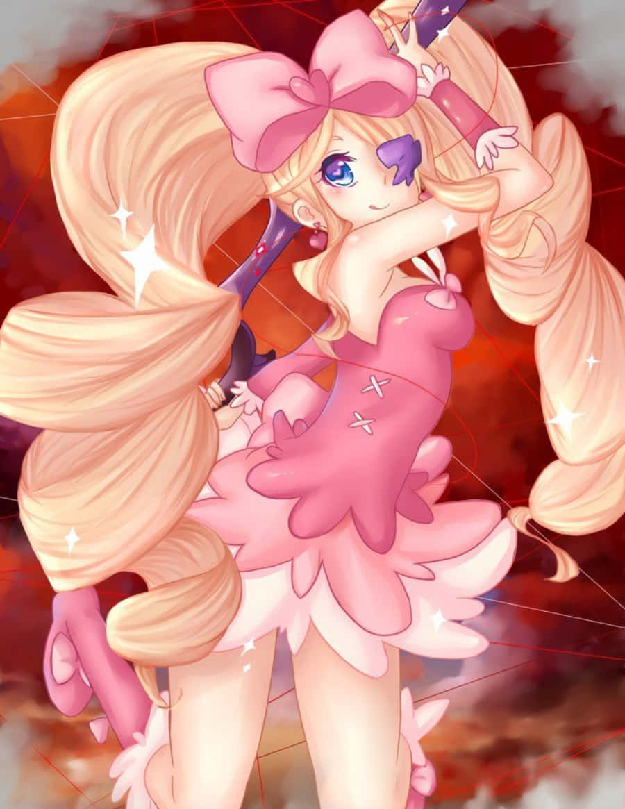 Nui Harime, The Flamboyant Antagonist From Kill La Kill Wallpaper