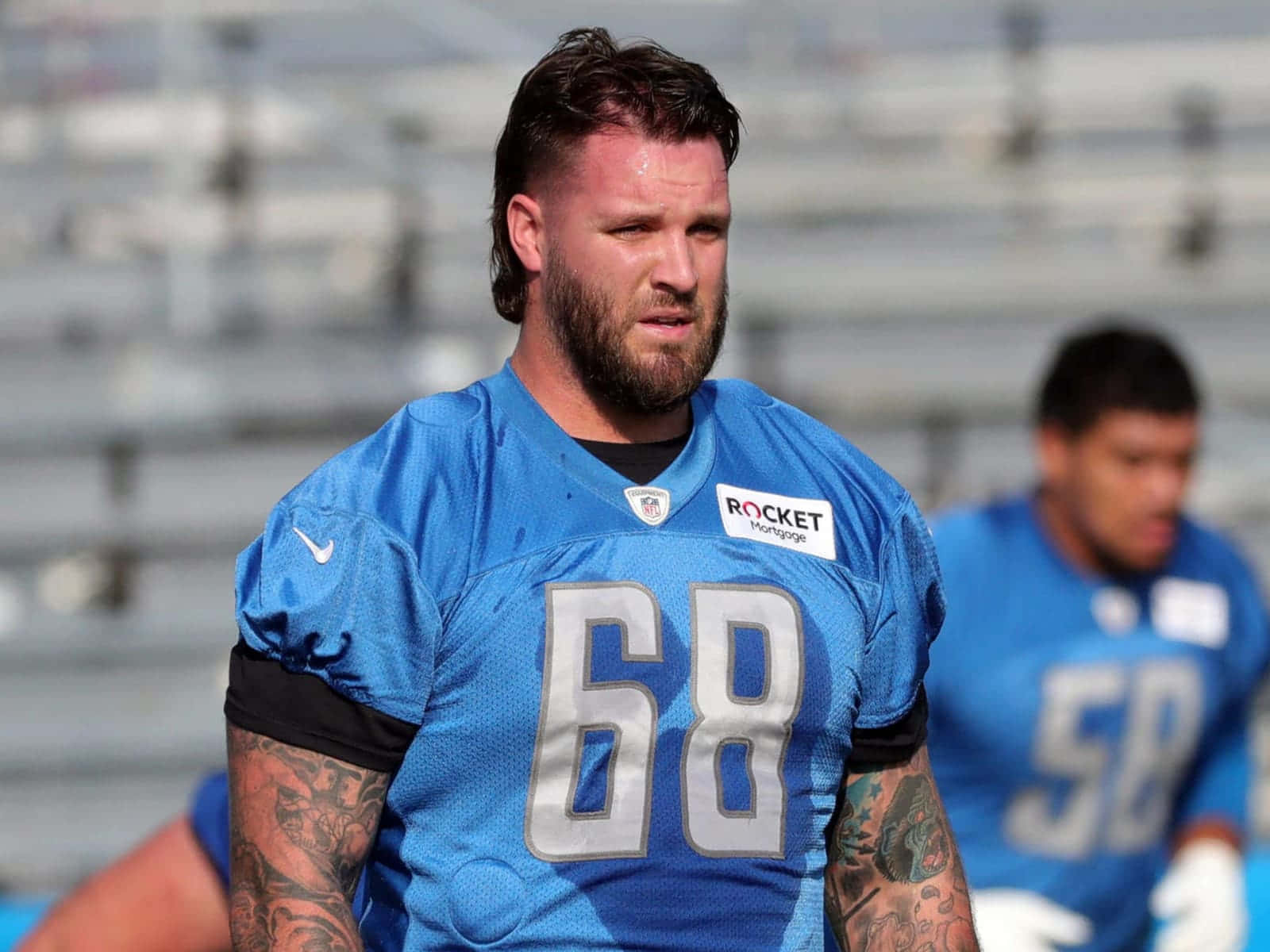 Number 68 Taylor Decker Wallpaper