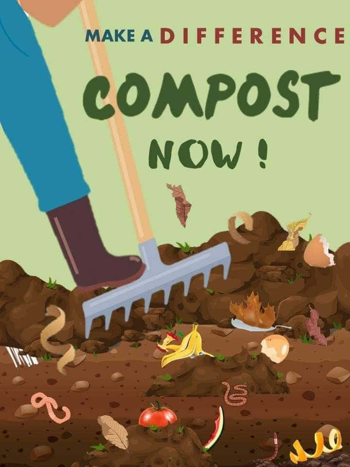 Nutrient-rich Compost Ready For Gardening Wallpaper