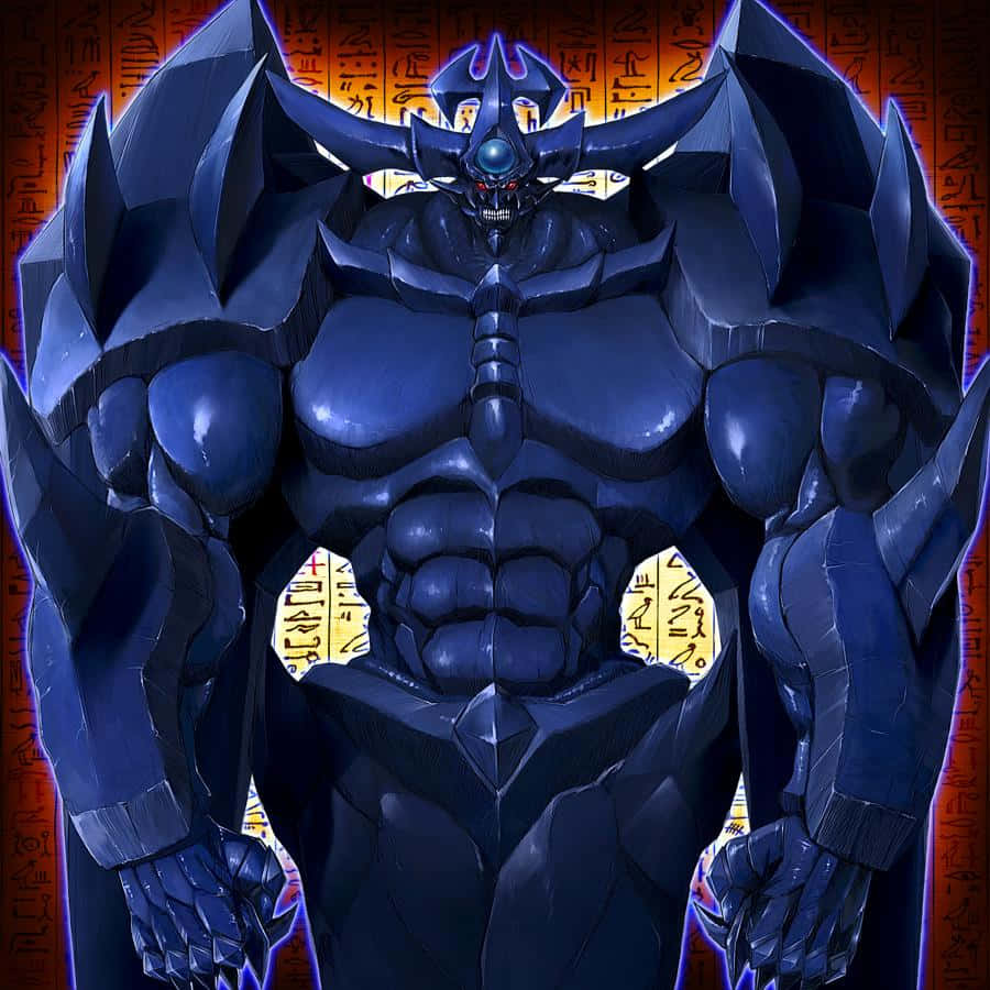 Obelisk The Tormentor - Fearsome Yu-gi-oh! Monster Wallpaper