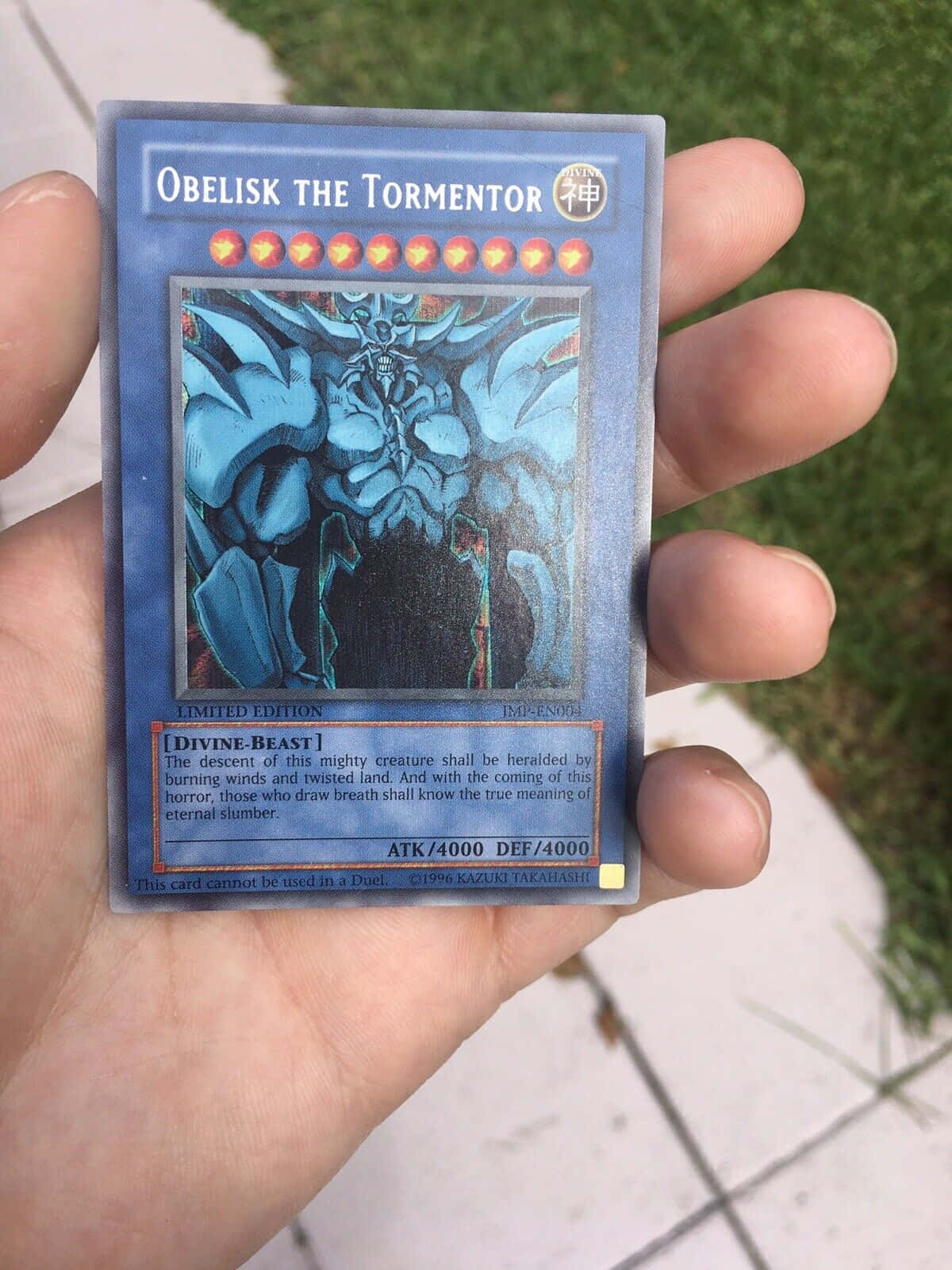 Obelisk The Tormentor - Yu-gi-oh! Legendary Beast Wallpaper