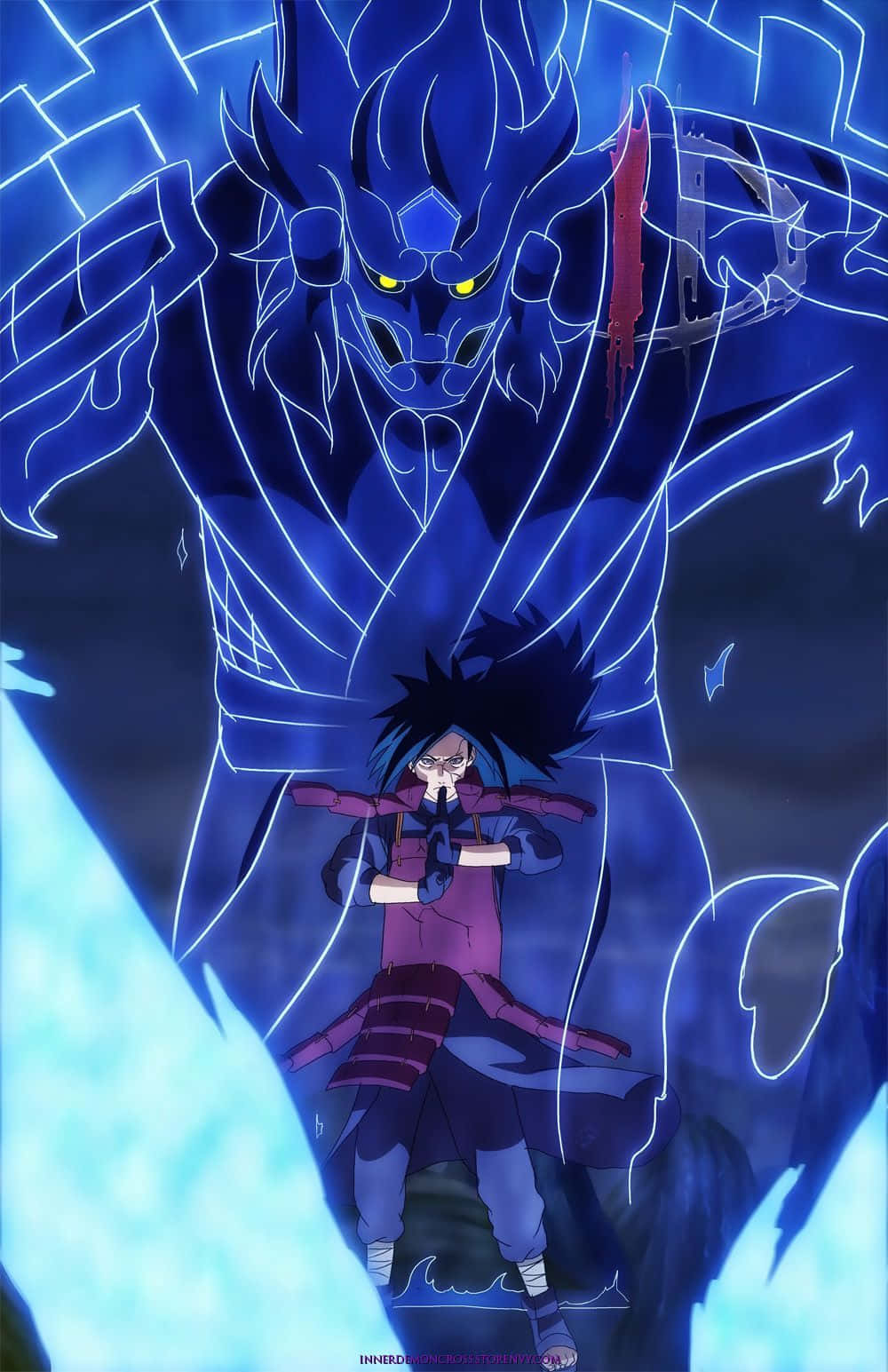 Obito Susanoo 1000 X 1545 Wallpaper