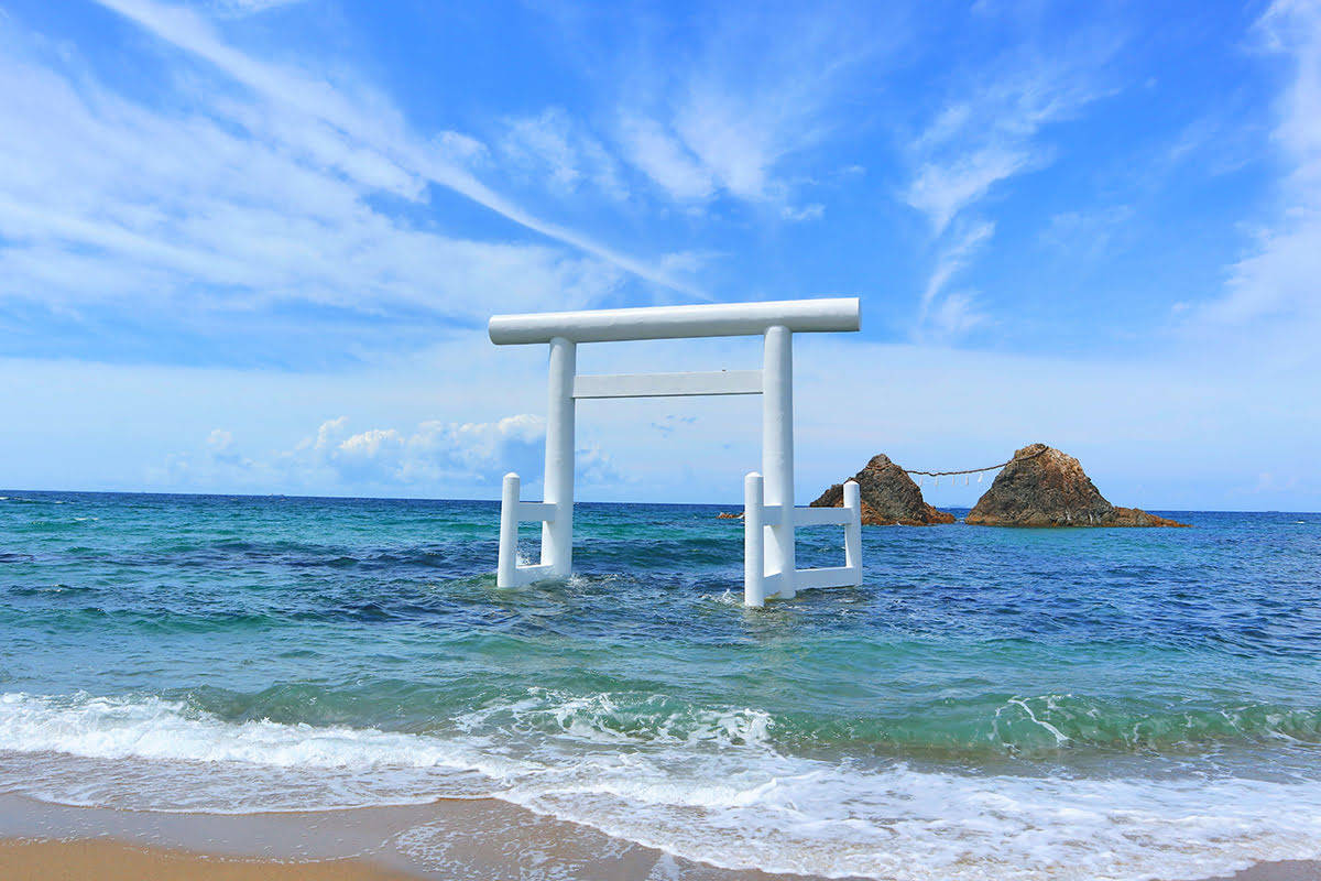 Ocean Scenery In Fukuoka Wallpaper