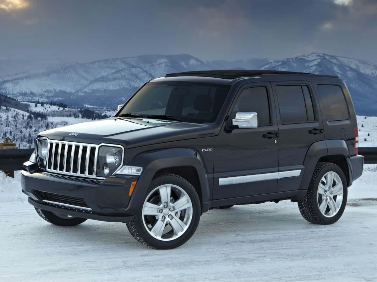 Off-road Adventure Awaits With The Jeep Liberty Wallpaper