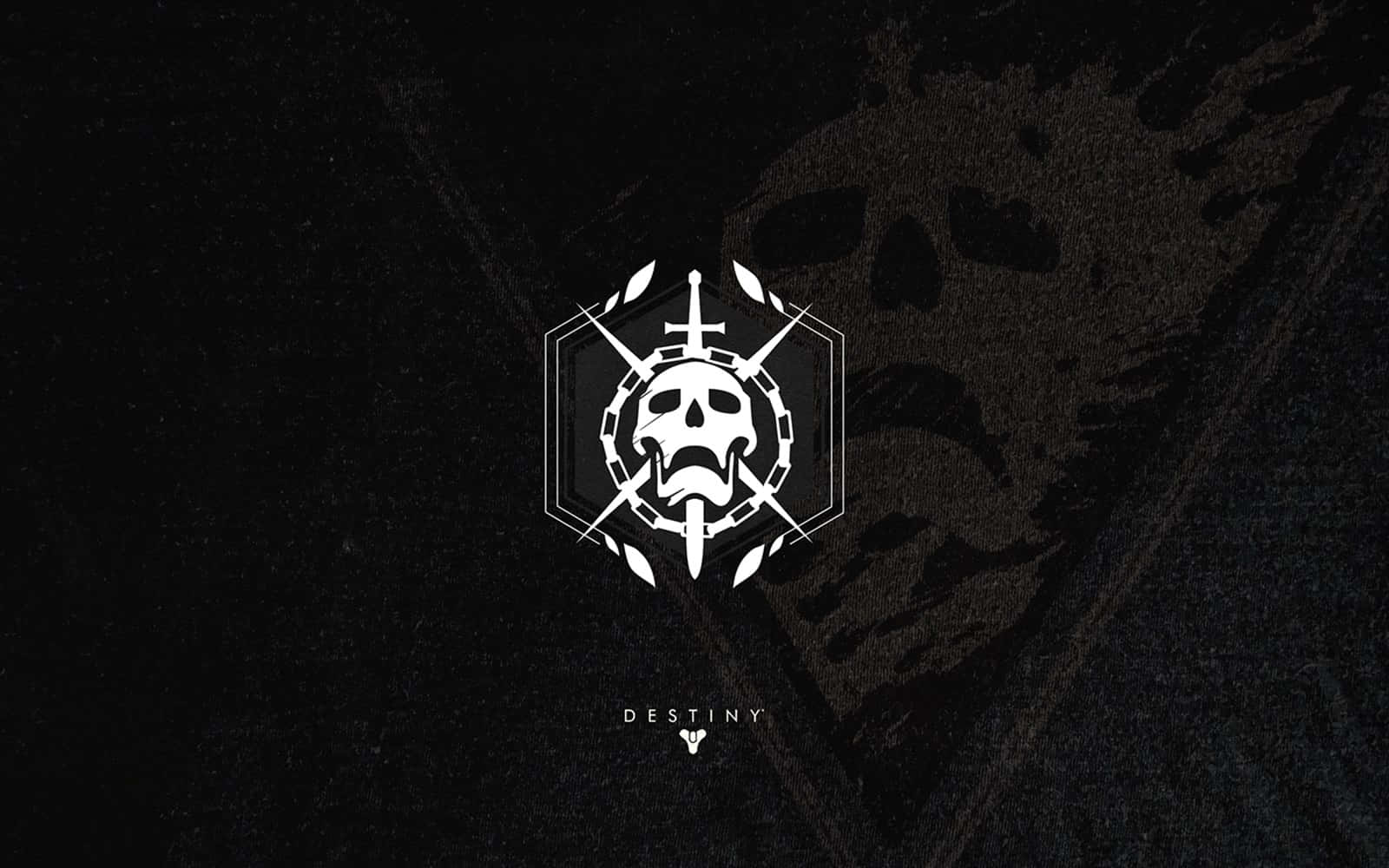 Official Logo Of The Video Game Series, Destiny Wallpaper