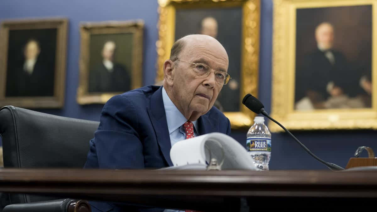 Official Portrait Of Wilbur Ross Wallpaper