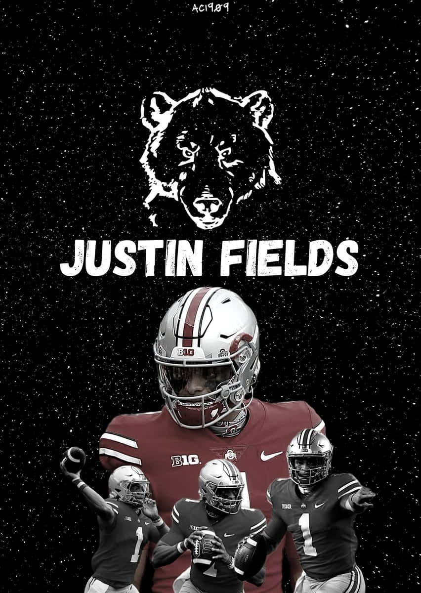 Ohio State University Star Quarterback, Justin Fields Wallpaper