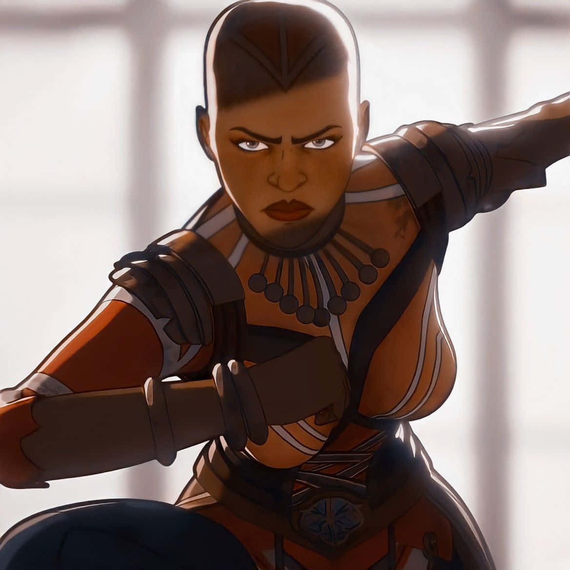 Okoye, The Fierce Warrior Of Wakanda: Wallpaper