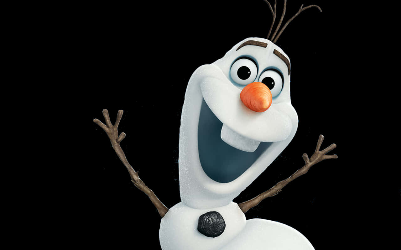 Olaf The Snowman Loves Warm Hugs! Wallpaper