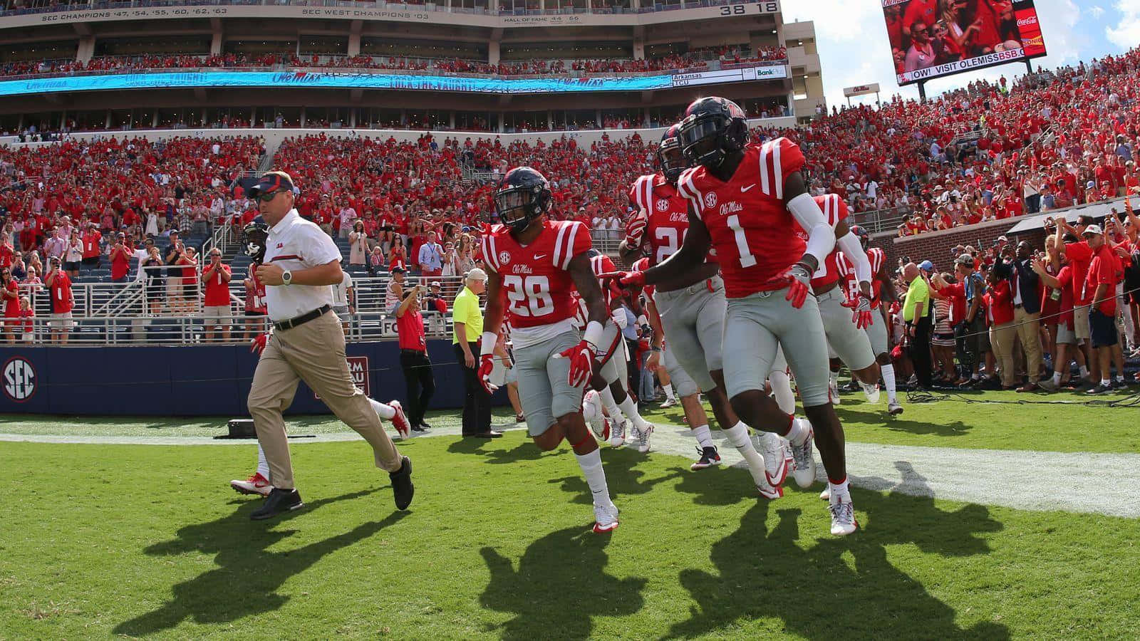 Ole Miss Celebration Wallpaper