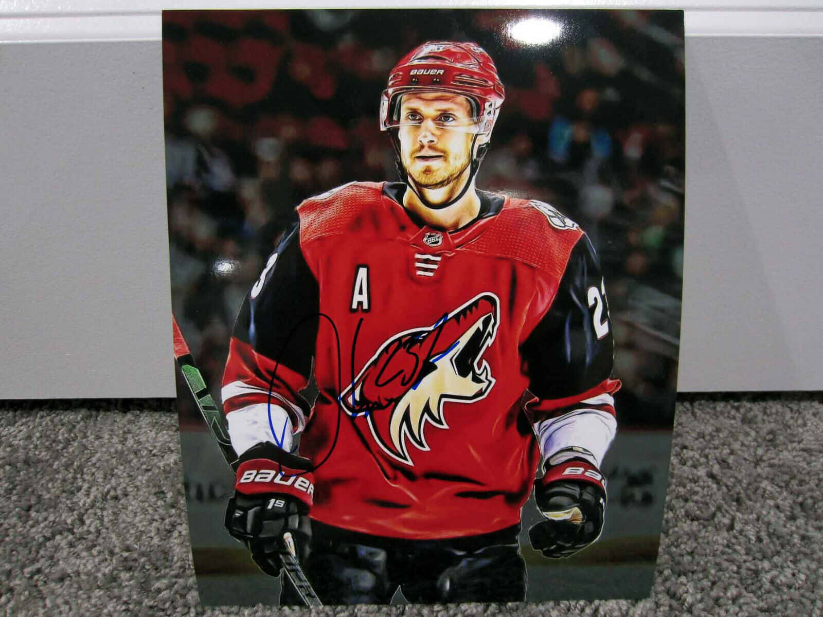 Oliver Ekman-larsson Signed Photograph Wallpaper