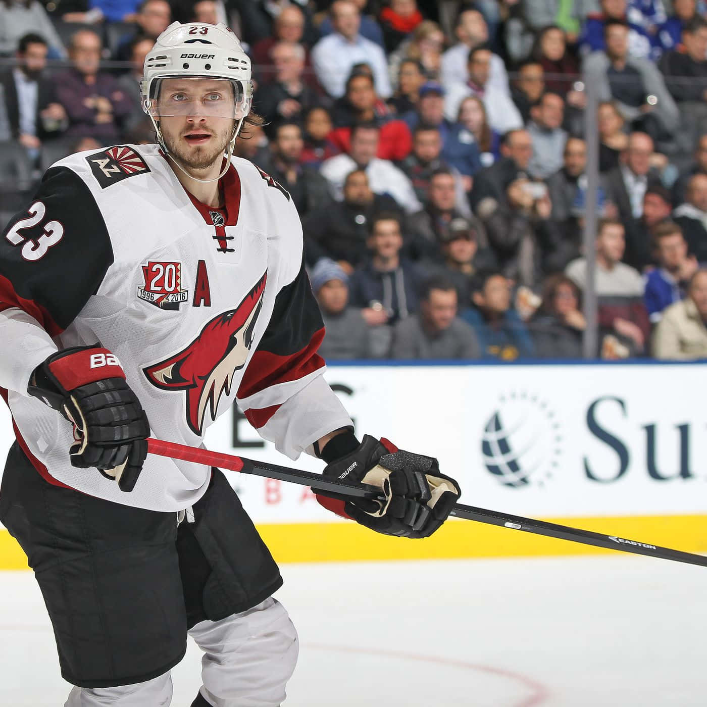 Oliver Ekman Larsson Vs Pittsburgh Penguins Wallpaper