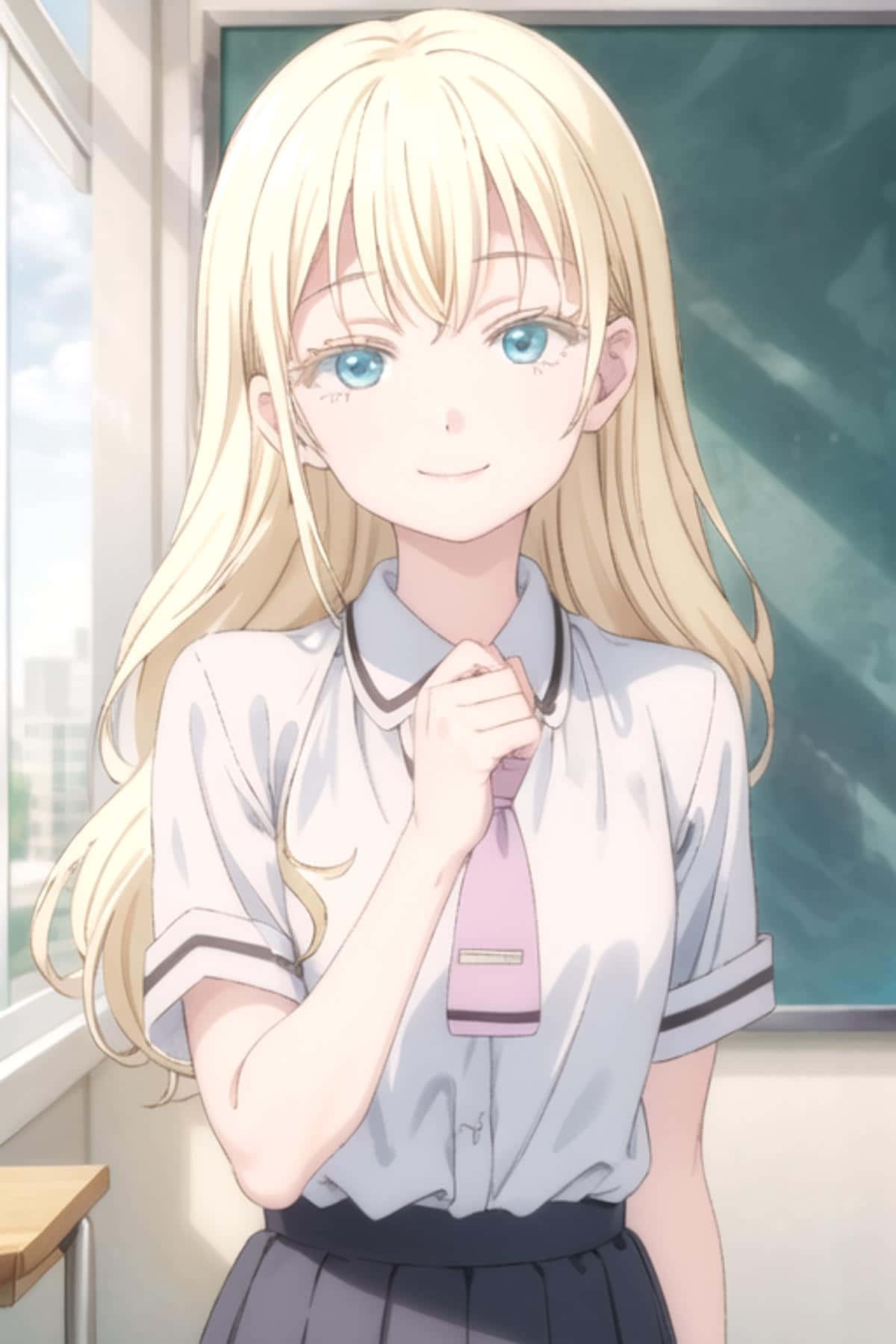 Olivia Asobi Asobase Anime Character Wallpaper