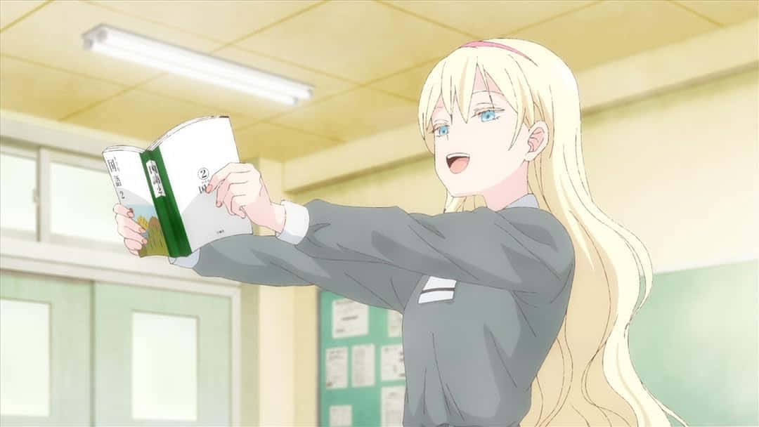 Olivia Asobi Asobase Anime Scene Wallpaper