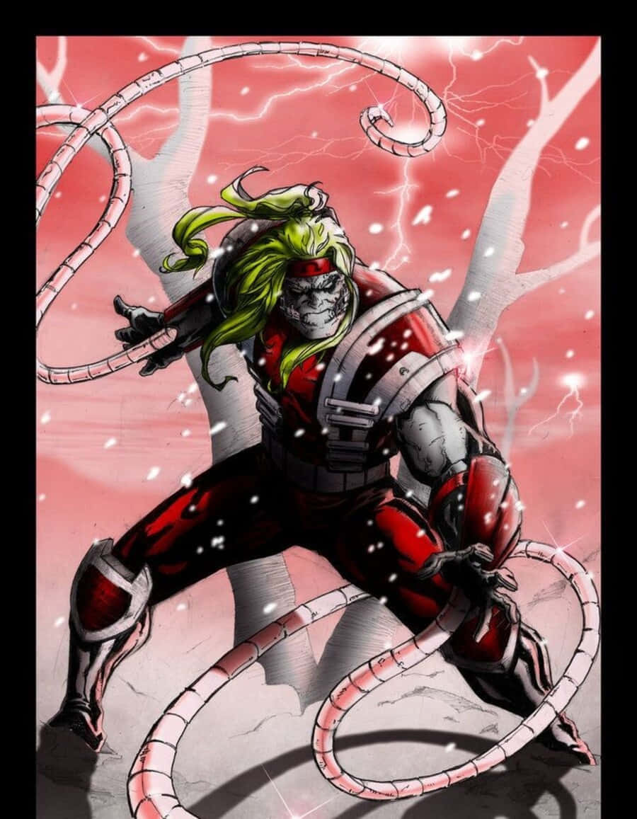 Omega Red In Full Force Wallpaper