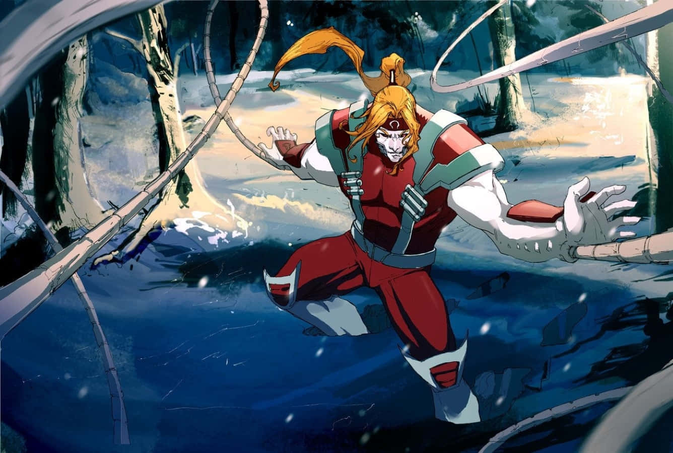 Omega Red - The Ferocious Super-villain From Marvel Universe Wallpaper