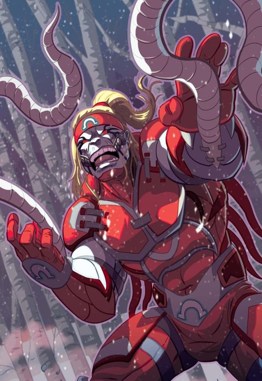 Omega Red: The Unstoppable Menace Wallpaper