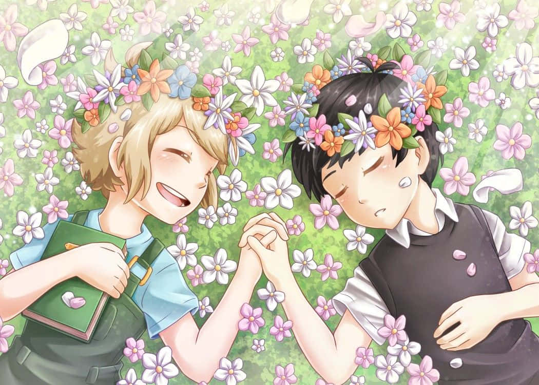 Omori Pfp Basil And Sunny Wallpaper