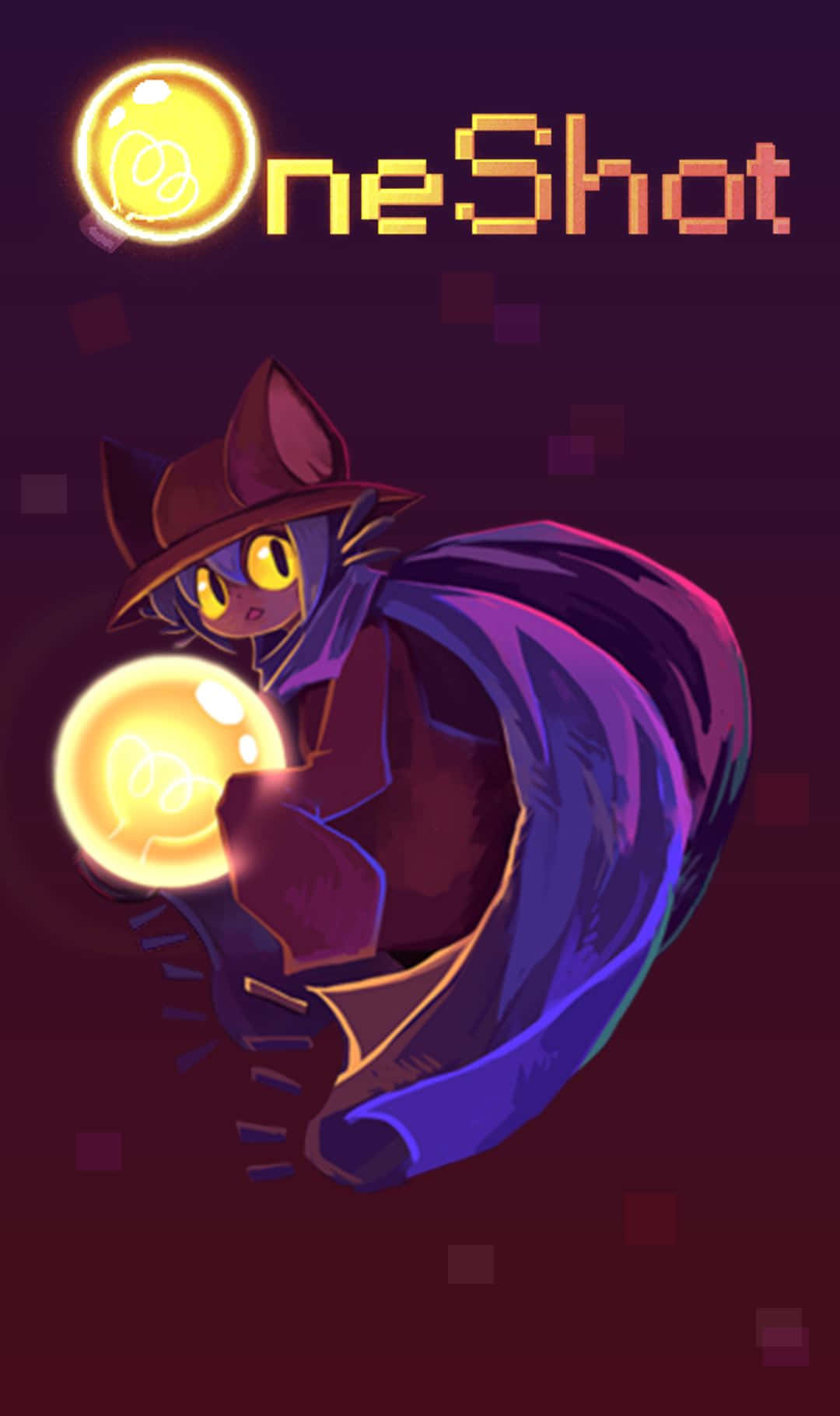 One Shot Game Art Niko Holding Light Wallpaper