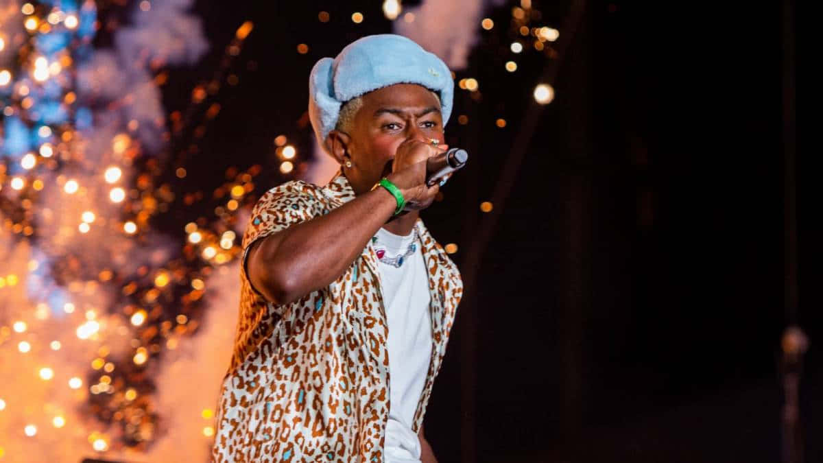 Onstage Sparks Tyler The Creator Pfp Wallpaper