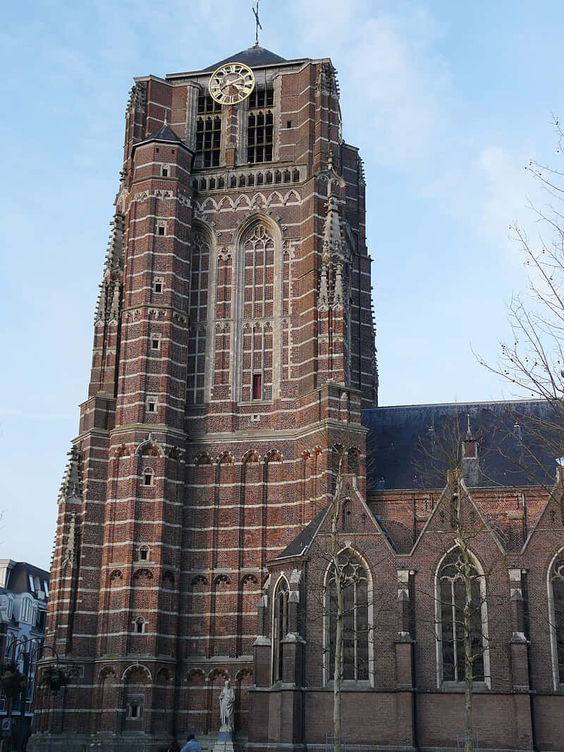 Oosterhout Church Tower Wallpaper