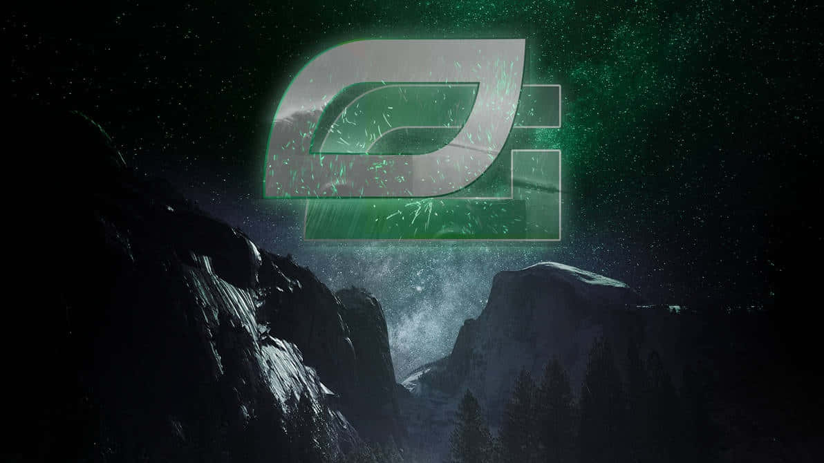 Optic Gaming Logo Night Sky Wallpaper