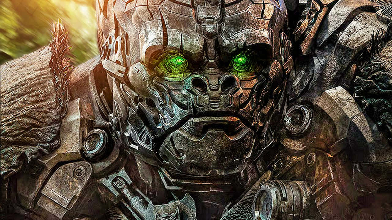 Optimus Primal Close Up Wallpaper