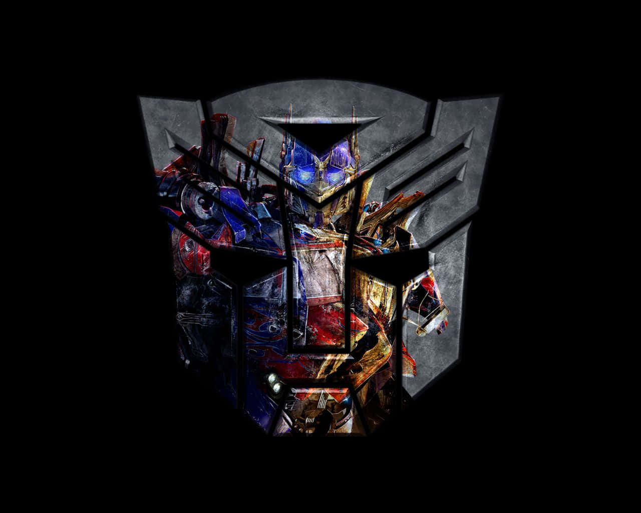 Optimus Prime Face Autobot Logo Wallpaper