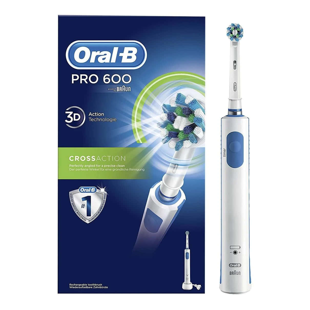 Oral B Pro600 Electric Toothbrush Packaging Wallpaper