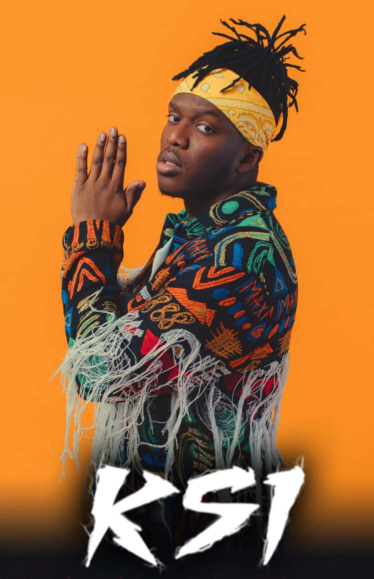 Orange Ksi Posing Poster Wallpaper