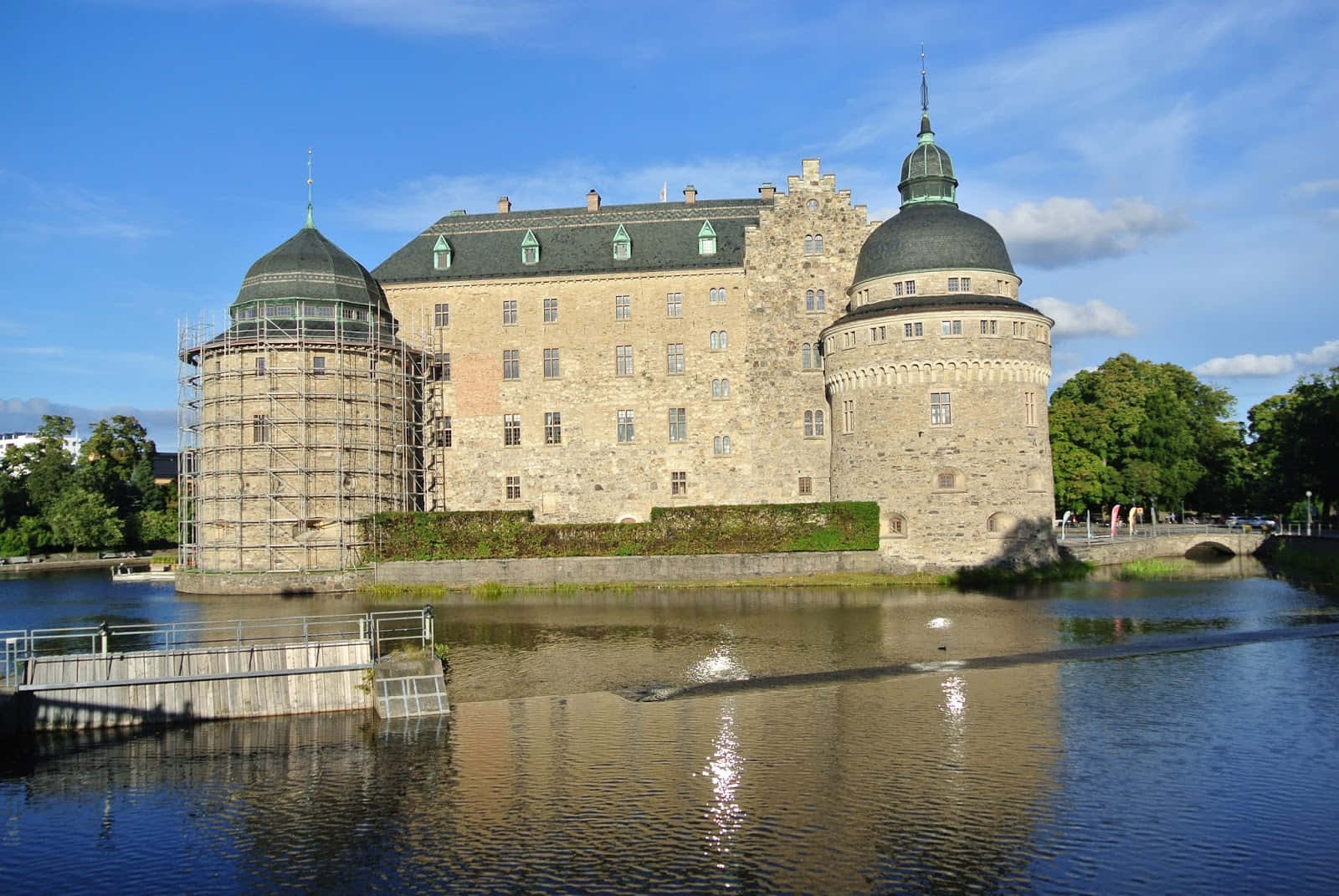 Orebro Castle Sweden Wallpaper