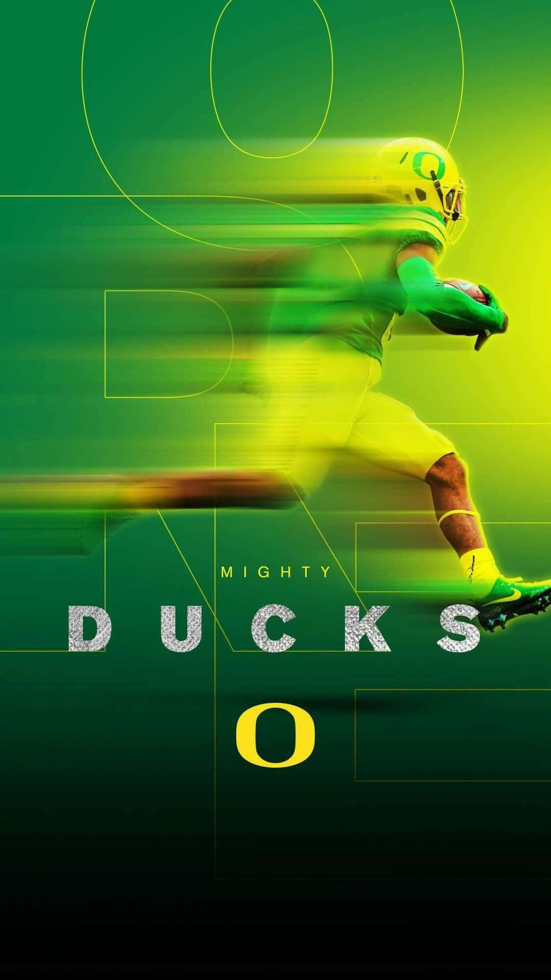 Oregon Ducks Football Team Logo Wallpaper