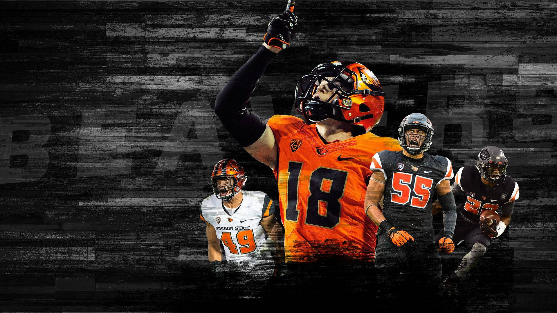 Oregon State University Football Team Wallpaper