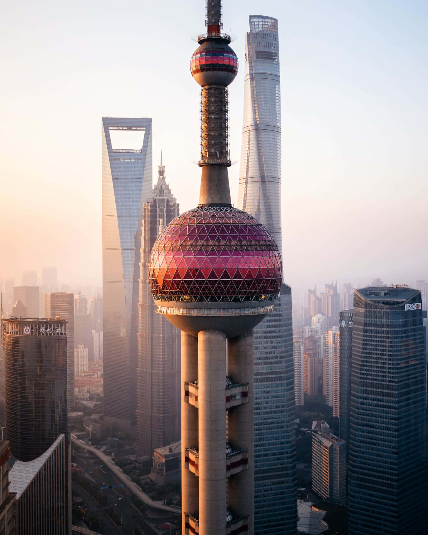 Oriental Pearl Tower Wallpaper