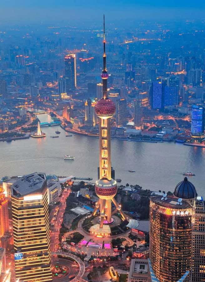 Oriental Pearl Tower Wallpaper