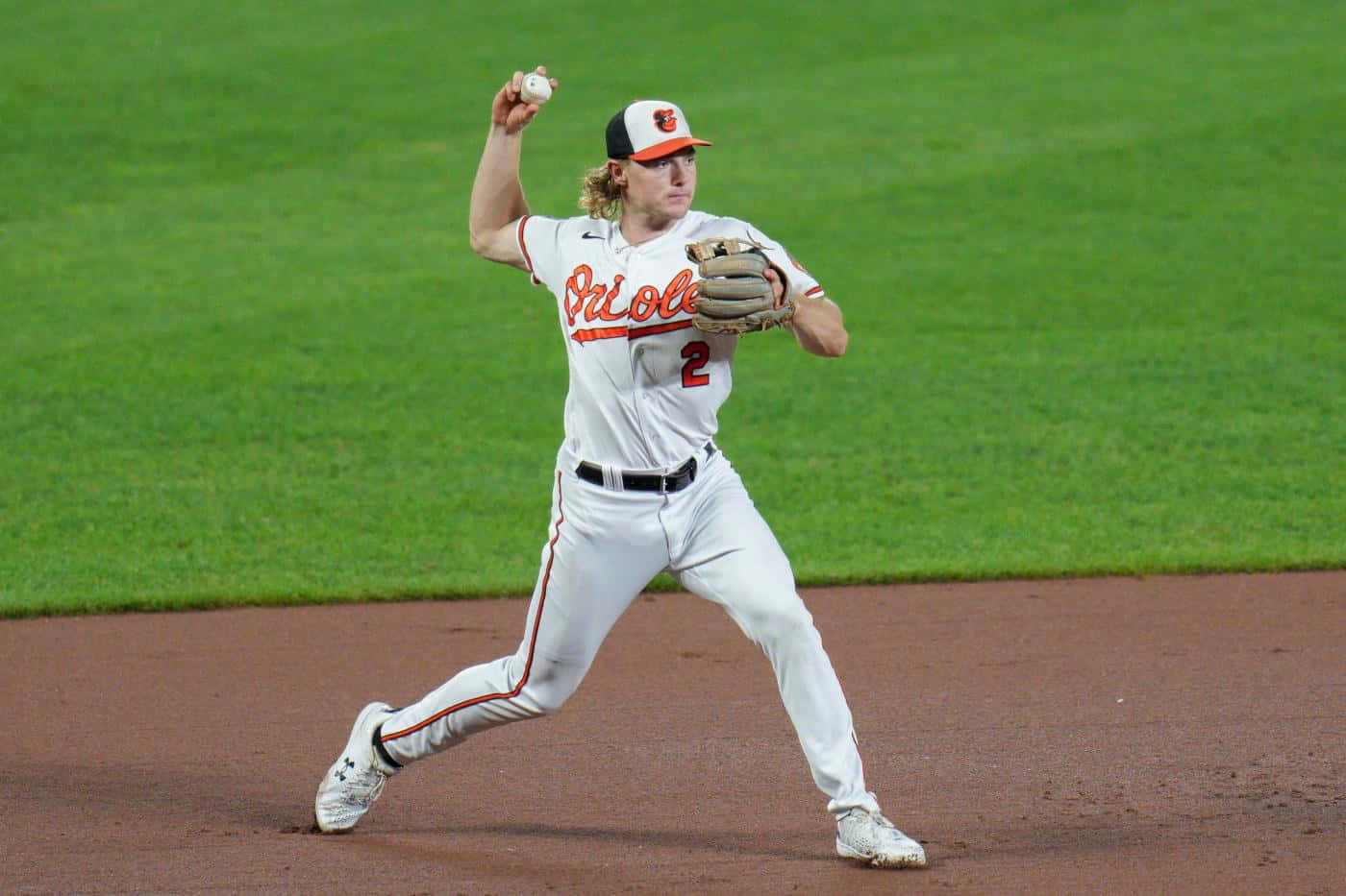 Orioles Infielder Action Shot.jpg Wallpaper