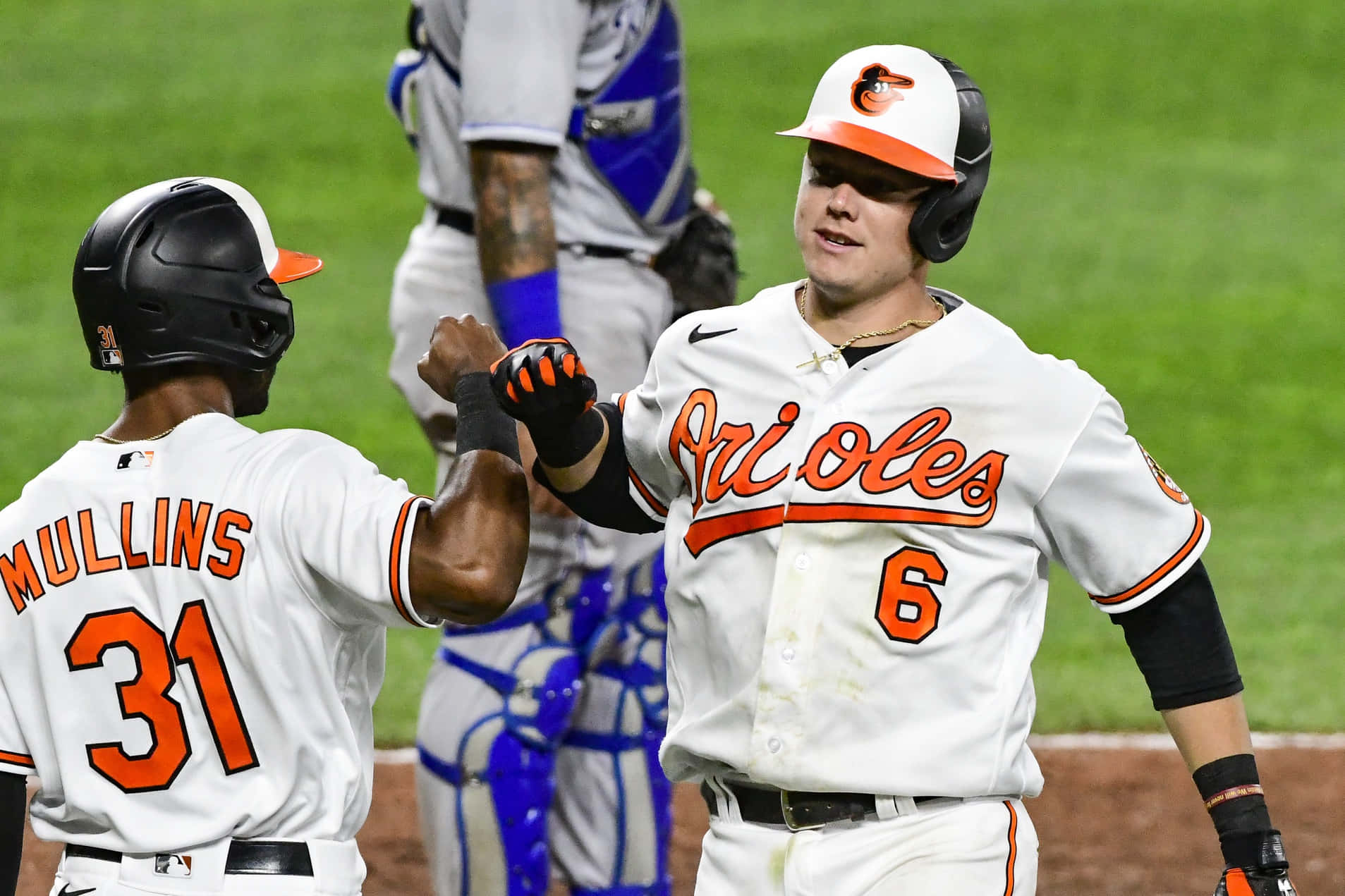 Orioles Players Celebrating Wallpaper