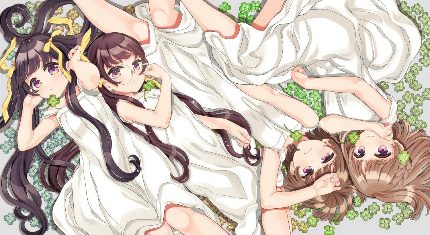 Osamake Shida Sisters Wallpaper