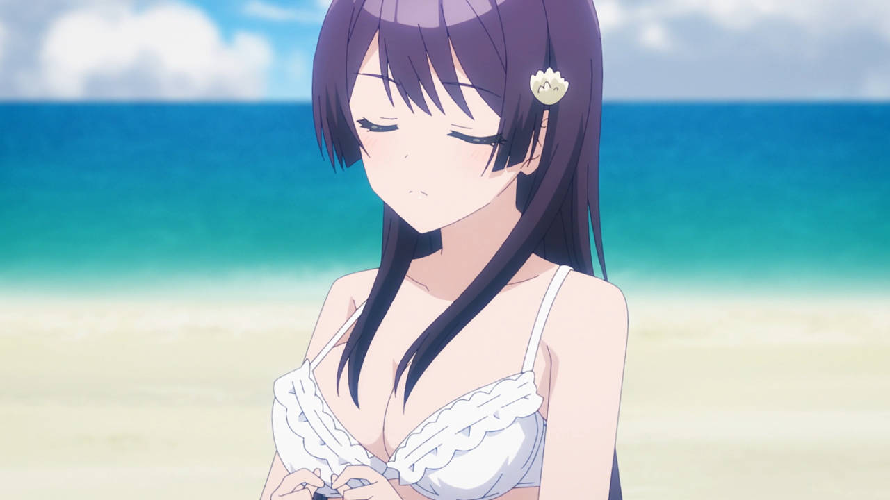 Osamake Shion In Bikini Wallpaper