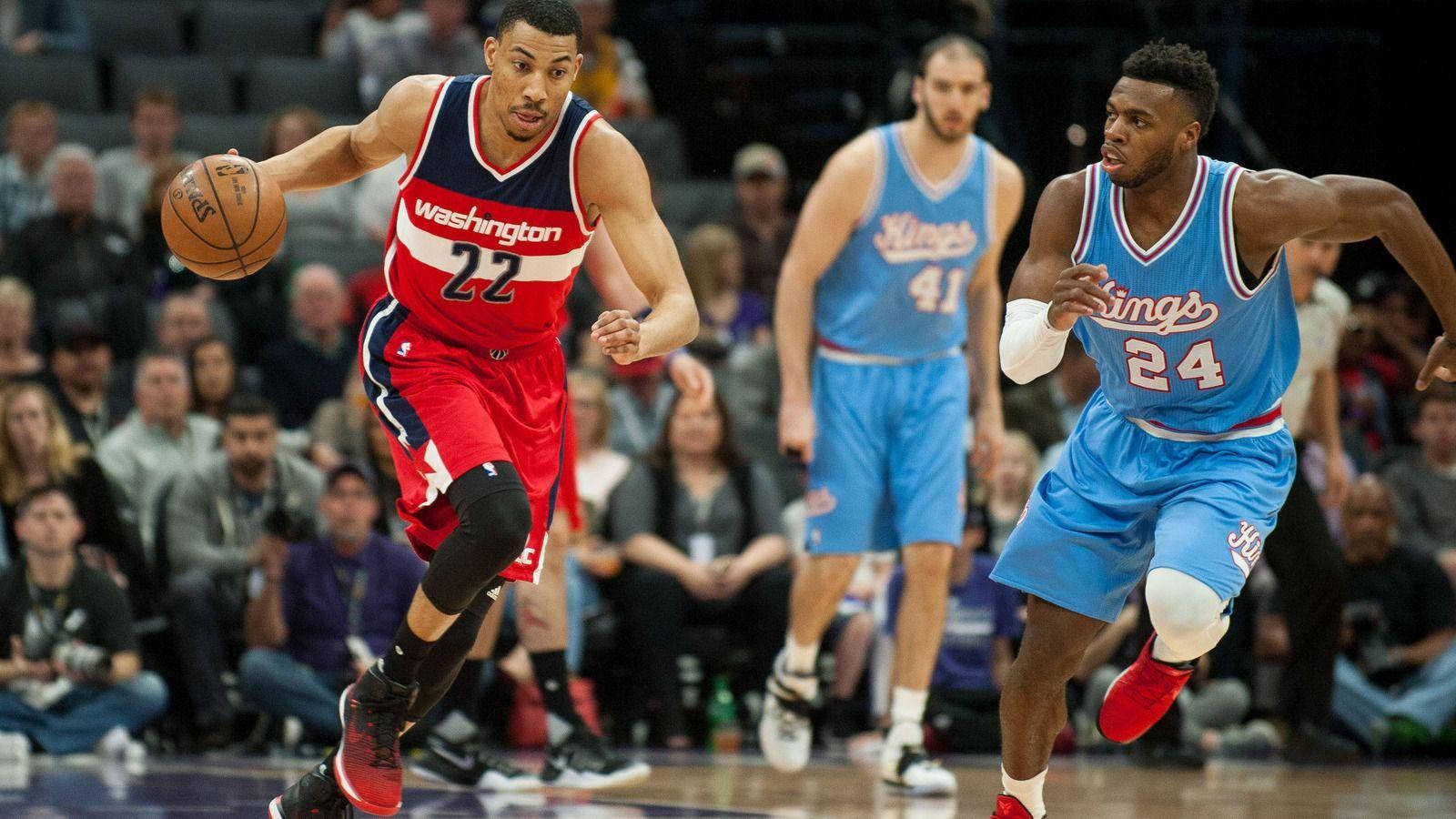 Otto Porter Jr Against Sacramento Kings Wallpaper