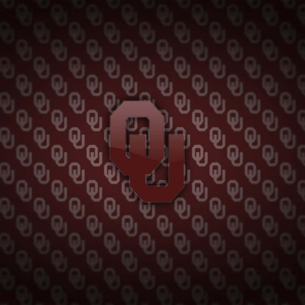 Ou Sooners Logo Dark Pattern Wallpaper