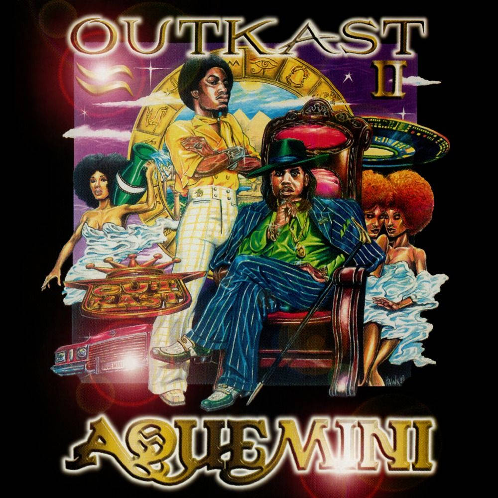 Outkast André 3000 Big Boi Aquemini Wallpaper