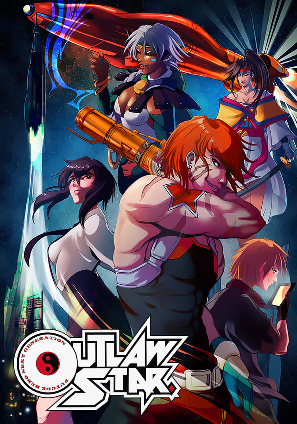 Outlaw Star Anime Poster Wallpaper