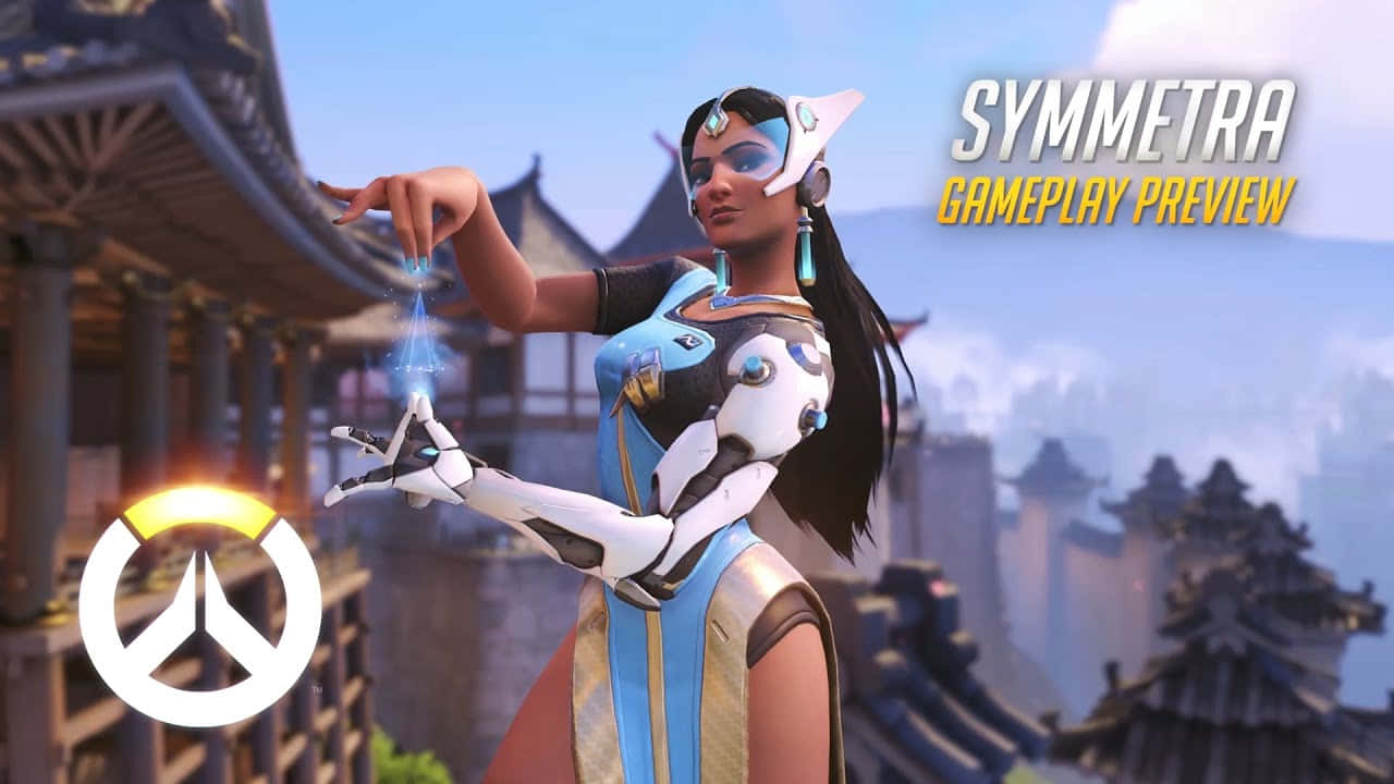 Overwatch Symmetra In Action Wallpaper