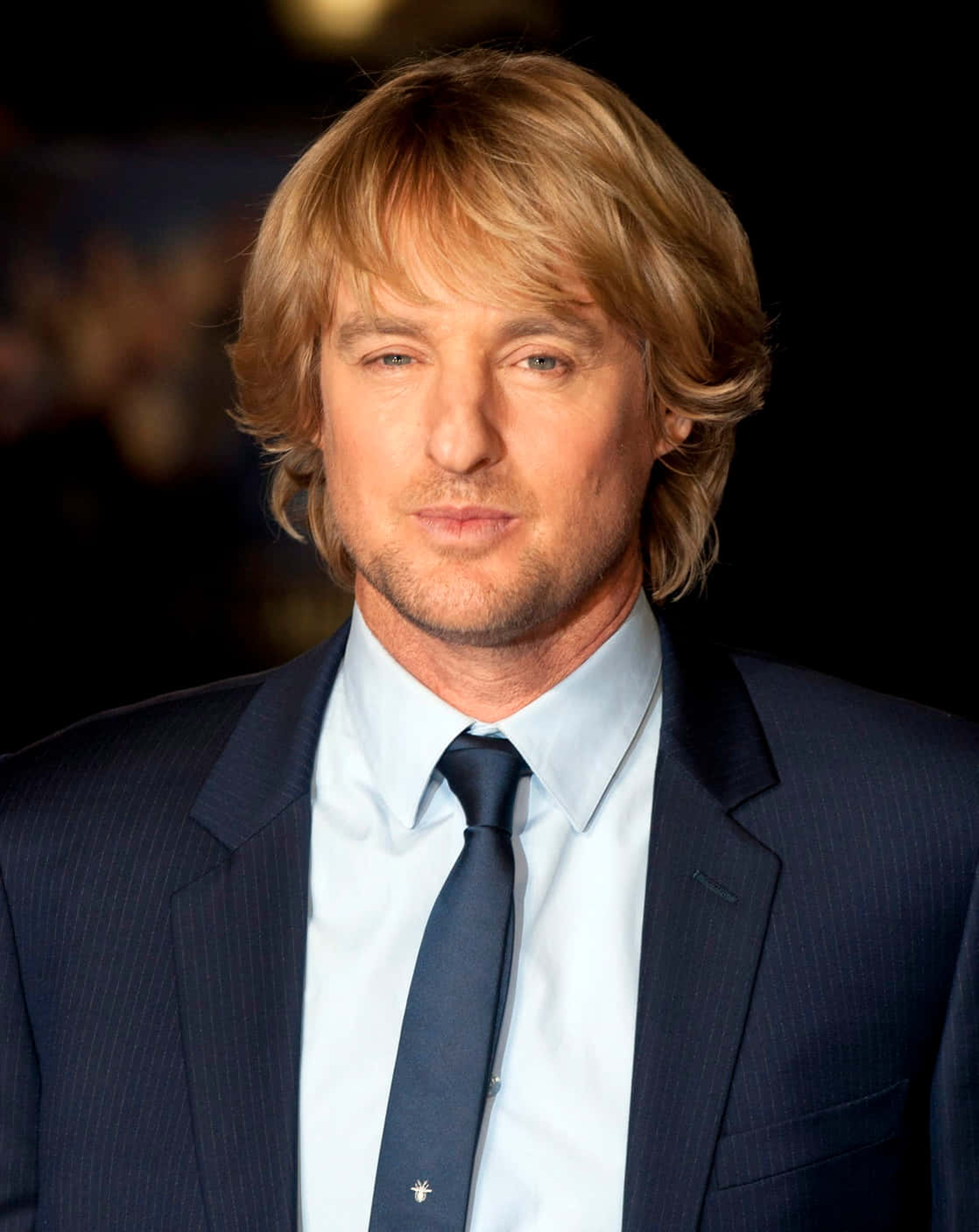 Owen Wilson Smilingly Posing For A Closeup Wallpaper