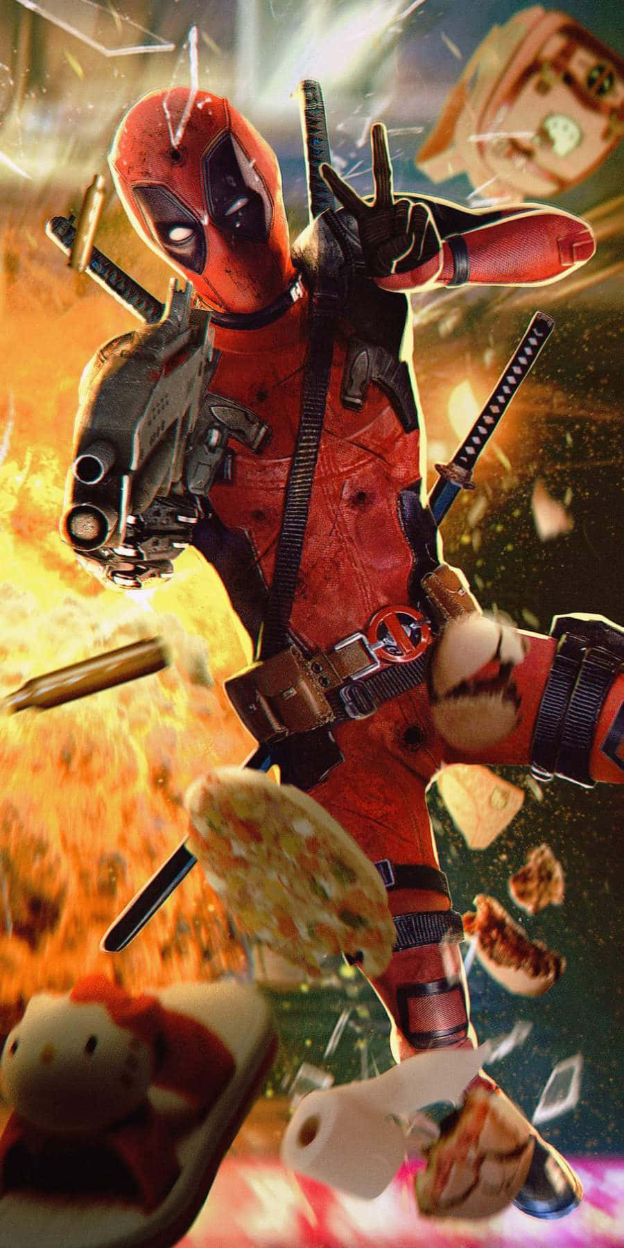 Own An Iphone, Own Deadpool Wallpaper