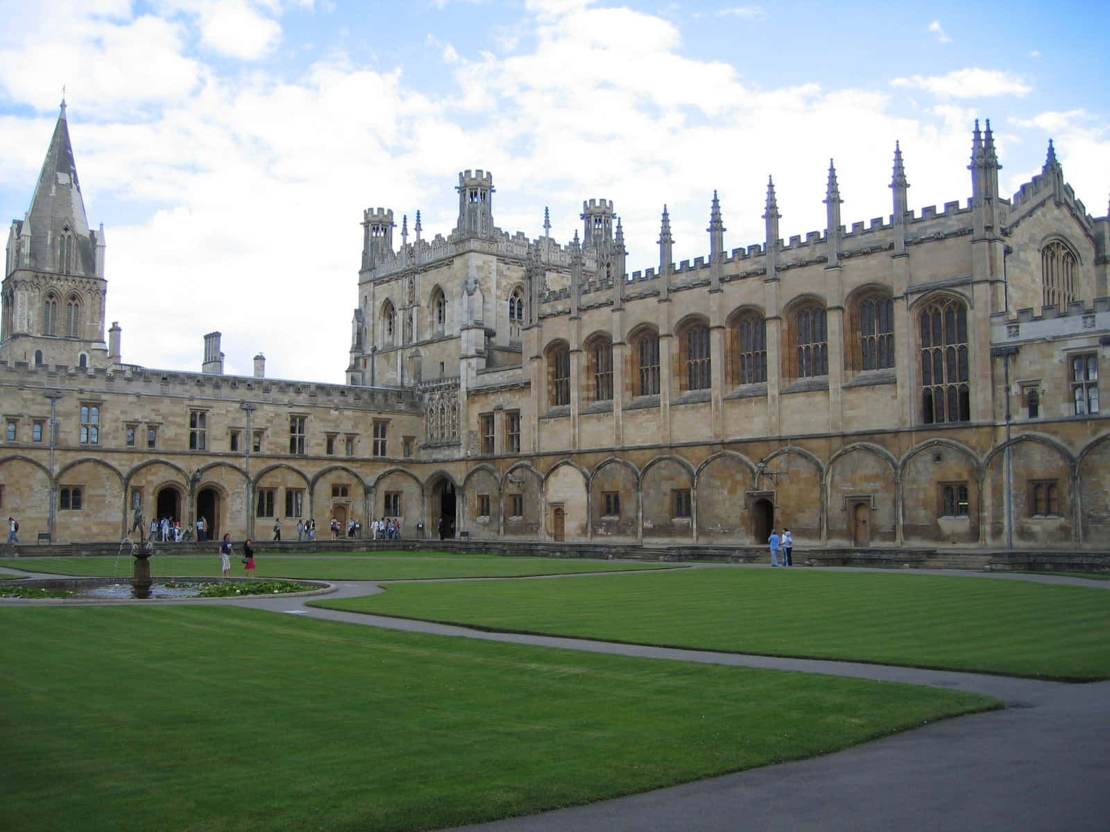 Oxford University Christ Church Wallpaper