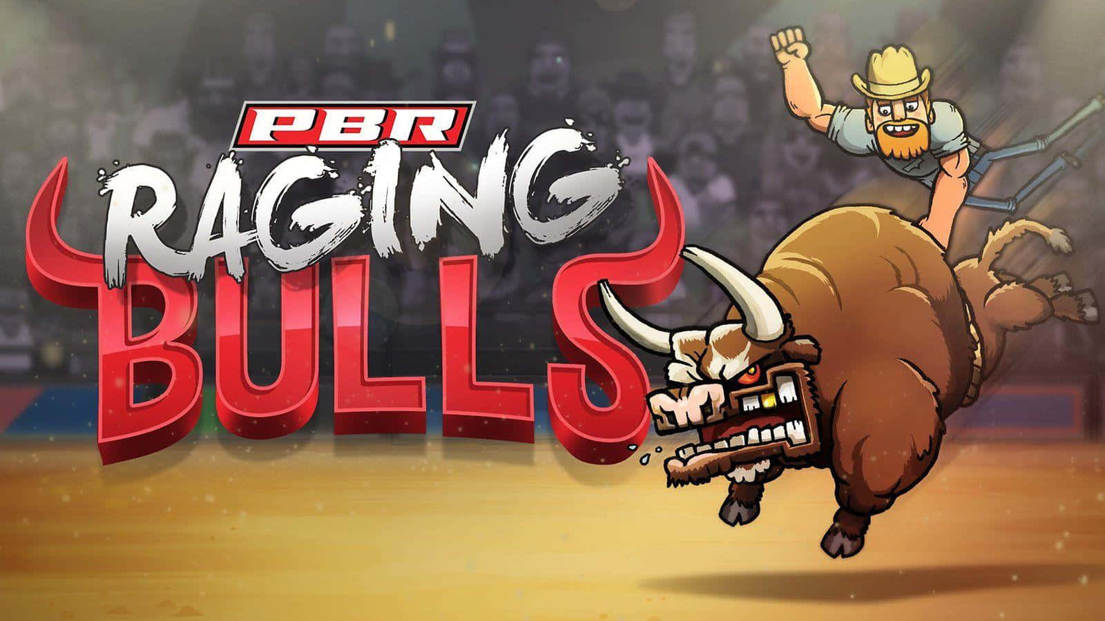 P B R Raging Bulls Game Artwork Wallpaper